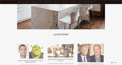 Desktop Screenshot of alicecorrine.com
